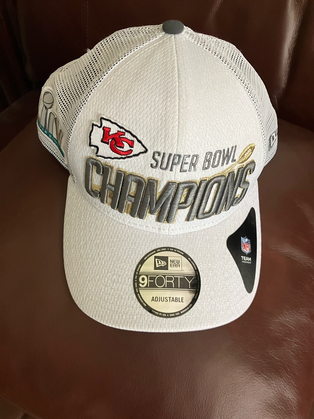 Kansas City Chiefs Super Bowl LIV champs brand new cap hat